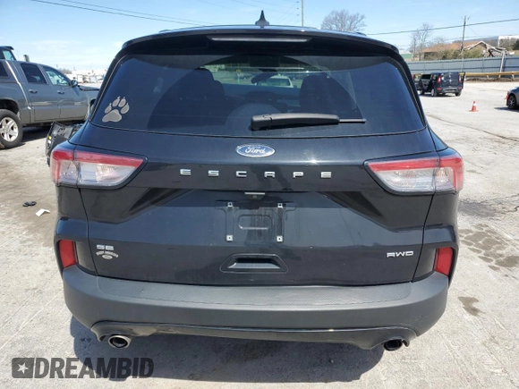 2022 Ford Escape SE with VIN 1FMCU9G61NUB19767, listed as a Copart auction lot 49910955 with 61,876 mi miles and Salvage Title. Bid and sale history available at carsss.com. Image 6.