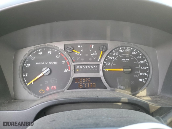 2005 Chevrolet Colorado LT w/1LT with VIN 1GCDT146358207732, listed as a Copart auction lot 67345694 with 167,333 mi miles and Clean Title. Bid and sale history available at carsss.com. Image 9.