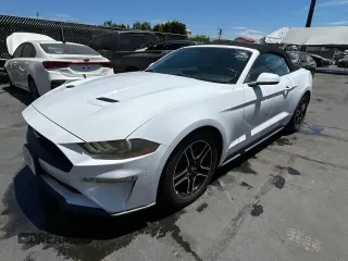 2018 Ford Mustang EcoBoost Premium with VIN 1FATP8UH0J5111777, listed as a Copart auction lot 64321305 with 101,577 mi miles and Clean title. Bid and sale history available at DreamBid. Image 2.