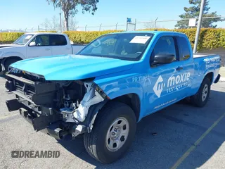 2024 Nissan Frontier S with VIN 1N6ED1CL3RN633594, listed as a IAAI auction lot 41743400 with 23,166 mi miles and . Bid and sale history available at DreamBid. Image 2.