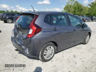 2017 Honda Fit LX with VIN 3HGGK5H51HM709973, listed as a Copart auction lot 58587945 with 62,680 mi miles and Salvage title. Bid and sale history available at DreamBid. Image 3.