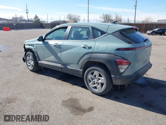 2024 Hyundai Kona SE with VIN KM8HACABXRU077297, listed as a IAAI auction lot 41562438 with 20,660 mi miles and . Bid and sale history available at carsss.com. Image 3.