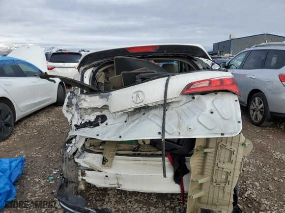 2016 Acura RDX Advance Pkg with VIN 5J8TB4H78GL026971, listed as a Copart auction lot 45993795 with 164,072 mi miles and Salvage Title. Bid and sale history available at carsss.com. Image 6.
