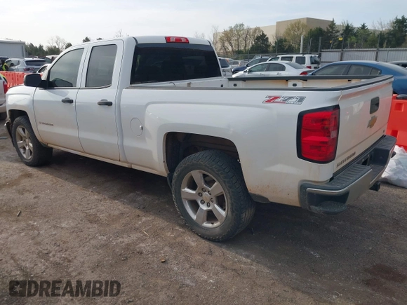 2014 Chevrolet Silverado 1500 LT with VIN 1GCVKREC8EZ108120, listed as a IAAI auction lot 41911695 with 217,358 mi miles. Bid and sale history available at carsss.com. Image 3.