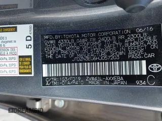 2017 Toyota Prius v Two with VIN JTDZN3EU6HJ057203, listed as a IAAI auction lot 41544512 with 116,663 mi miles. Bid and sale history available at carsss.com. Image 9.