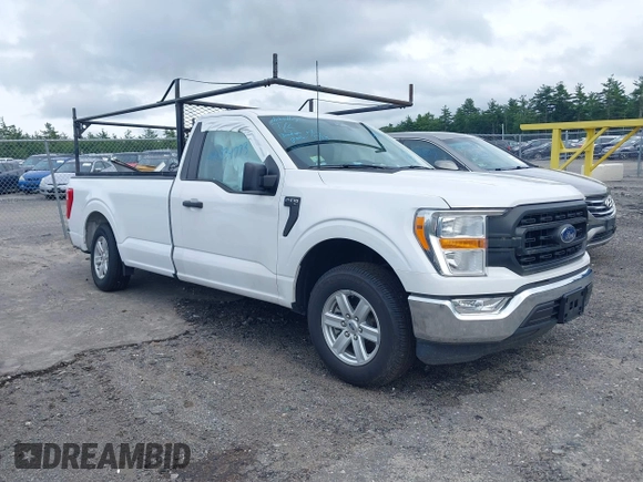 2022 Ford F-150 XL z VIN 1FTMF1CB4NKE00254, wystawiony jako IAAI lot #42334773 z przebiegiem 42 423 mil mil oraz . Historia ofert i sprzedaży dostępna na DreamBid. Obrazek 1.
