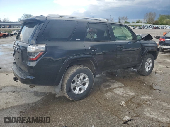 2018 Toyota 4Runner SR5 with VIN JTEBU5JR6J5583875, listed as a Copart auction lot 52603415 with 68,125 mi miles and Salvage title. Bid and sale history available at DreamBid. Image 3.