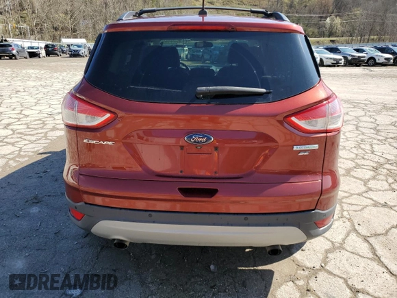 2014 Ford Escape SE with VIN 1FMCU0GX4EUC28518, listed as a Copart auction lot 50629705 with 122,624 mi miles and Salvage Title. Bid and sale history available at carsss.com. Image 6.