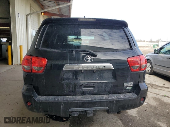 2014 Toyota Sequoia Platinum with VIN 5TDDW5G13ES093998, listed as a Copart auction lot 47240195 with 176,320 mi miles and Salvage Title. Bid and sale history available at carsss.com. Image 6.