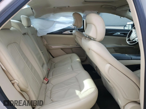2015 Lincoln MKZ with VIN 3LN6L2J91FR620922, listed as a Copart auction lot 43745565 with Not provided miles and Salvage title. Bid and sale history available at DreamBid. Image 10.