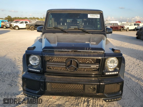 2017 Mercedes-Benz G-Class AMG G 63 with VIN WDCYC7DFXHX276880, listed as a Copart auction lot 76984264 with 91,955 mi miles and Salvage Title. Bid and sale history available at carsss.com. Image 5.