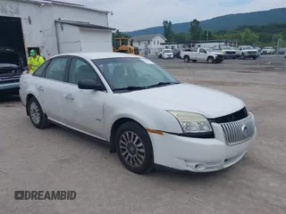 2008 Mercury Sable with VIN 1MEHM40W08G624322, listed as a IAAI auction lot 42696430 with 148,558 mi miles and . Bid and sale history available at DreamBid. Image 1.