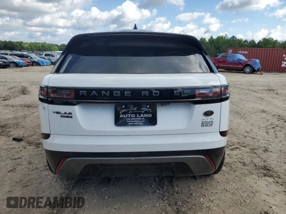 2018 Land Rover Range Rover Velar R-Dynamic SE with VIN SALYL2RX0JA736026, listed as a Copart auction lot 56858285 with 84,356 mi miles and Salvage title. Bid and sale history available at DreamBid. Image 6.