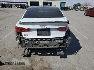 2018 Audi S3 Premium Plus with VIN WAUB1GFF9J1034277, listed as a Copart auction lot 48336225 with 0 mi miles and Salvage Title. Bid and sale history available at carsss.com. Image 6.