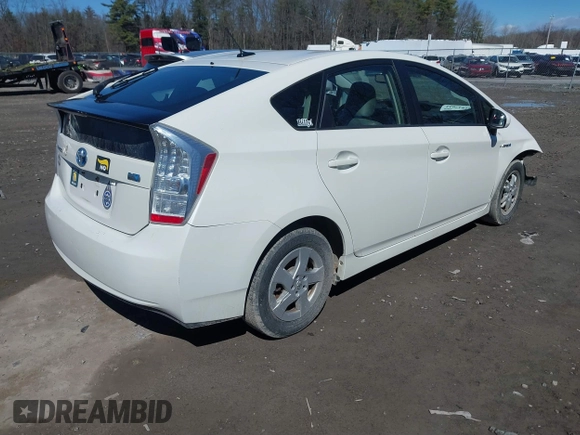2010 Toyota Prius II with VIN JTDKN3DU3A0138853, listed as a IAAI auction lot 41847622 with 171,773 mi miles. Bid and sale history available at carsss.com. Image 4.