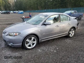 2004 Mazda 3 s with VIN JM1BK323741190830, listed as a Copart auction lot 44629535 with 166,312 mi miles and Salvage Title. Bid and sale history available at DreamBid. Image 1.