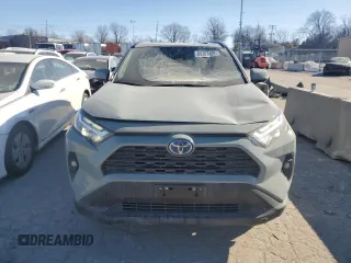 2023 Toyota RAV4 Hybrid XLE Premium with VIN 4T3B6RFV2PU133797, listed as a Copart auction lot 89367465 with 27,998 mi miles and Salvage Title. Bid and sale history available at carsss.com. Image 5.