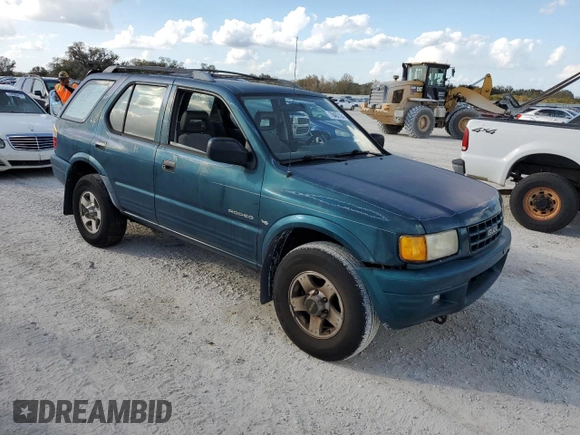 1999 Isuzu Rodeo S with VIN 4S2CK58W0X4378100, listed as a Copart auction lot 78462184 with Not provided miles and Salvage title. Bid and sale history available at DreamBid. Image 4.