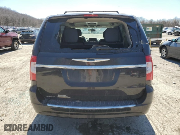 2014 Chrysler Town & Country Touring with VIN 2C4RC1BG3ER441648, listed as a Copart auction lot 50249635 with 174,744 mi miles and Salvage Title. Bid and sale history available at carsss.com. Image 6.
