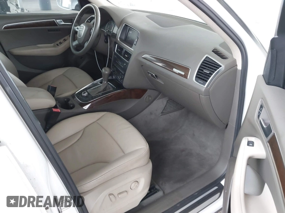 2012 Audi Q5 Premium Plus with VIN WA1LFAFP6CA019313, listed as a IAAI auction lot 42344103 with 95,091 mi miles and . Bid and sale history available at DreamBid. Image 5.