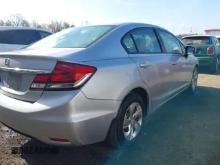 2015 Honda Civic Sedan LX with VIN 19XFB2F53FE008578, listed as a IAAI auction lot 41918815 with 93,860 mi miles. Bid and sale history available at carsss.com. Image 4.