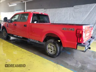 2021 Ford Super Duty F-250 SRW XL with VIN 1FT7W2B69MEC39033, listed as a Copart auction lot 48792145 with 137,804 mi miles and Clean Title. Bid and sale history available at carsss.com. Image 2.
