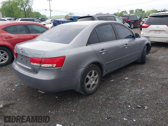 2006 Hyundai Sonata GLS with VIN 5NPEU46F06H109616, listed as a IAAI auction lot 42128198 with 154,760 mi miles and . Bid and sale history available at DreamBid. Image 4.