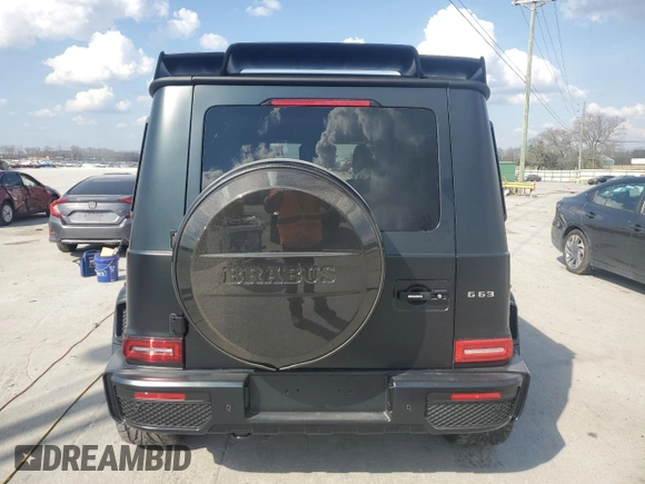 2020 Mercedes-Benz G 63 AMG with VIN W1NYC7HJ1LX342724, listed as a Copart auction lot 49154495 with 8,141 mi miles and Salvage title. Bid and sale history available at DreamBid. Image 6.