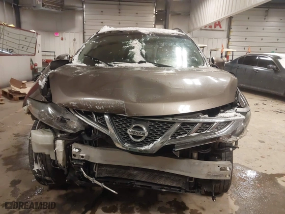 2012 Nissan Murano SV with VIN JN8AZ1MW9CW224792, listed as a IAAI auction lot 41583163 with 132,474 mi miles. Bid and sale history available at carsss.com. Image 6.