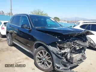 2017 BMW X5 sDrive35i with VIN 5UXKR2C5XH0U17833, listed as a IAAI auction lot 41856074 with 115,666 mi miles. Bid and sale history available at carsss.com. Image 1.