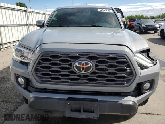 2020 Toyota Tacoma SR5 with VIN 3TMDZ5BN6LM097302, listed as a Copart auction lot 57503895 with 77,212 mi miles and Salvage title. Bid and sale history available at DreamBid. Image 5.