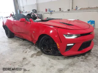 2016 Chevrolet Camaro 1SS with VIN 1G1FF1R76G0164435, listed as a IAAI auction lot 41208297 with 63,818 mi miles. Bid and sale history available at carsss.com. Image 1.