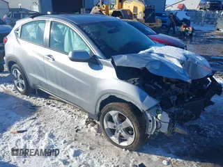 2019 Honda HR-V LX with VIN 3CZRU6H32KG726772, listed as a IAAI auction lot 41638809 with 55,844 mi miles. Bid and sale history available at carsss.com. Image 1.