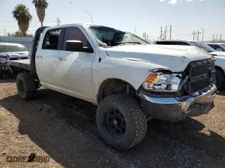2017 Ram 2500 SLT with VIN 3C6UR5DL1HG578082, listed as a Copart auction lot 51545875 with 130,118 mi miles and Salvage Title. Bid and sale history available at carsss.com. Image 4.