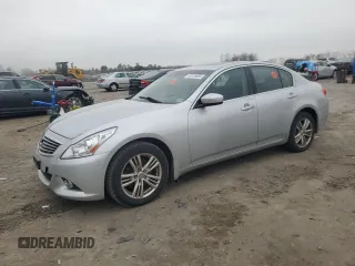 2011 Infiniti G37 x with VIN JN1CV6AR6BM354103, listed as a Copart auction lot 43515065 with 134,121 mi miles and Salvage Title. Bid and sale history available at DreamBid. Image 1.