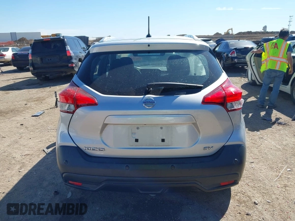 2020 Nissan Kicks SV with VIN 3N1CP5CV4LL496721, listed as a IAAI auction lot 41700838 with 95,874 mi miles. Bid and sale history available at carsss.com. Image 16.