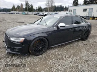 2013 Audi S4 Prestige with VIN WAUKGAFL4DA141582, listed as a Copart auction lot 45417075 with 140,727 mi miles and Salvage Title. Bid and sale history available at carsss.com. Image 1.