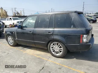 2011 Land Rover Range Rover HSE with VIN SALME1D46BA358747, listed as a Copart auction lot 60562035 with 114,385 mi miles and Clean title. Bid and sale history available at DreamBid. Image 2.
