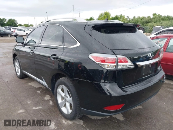 2013 Lexus RX 350 with VIN 2T2BK1BA9DC155877, listed as a IAAI auction lot 42776247 with 120,375 mi miles and . Bid and sale history available at DreamBid. Image 3.