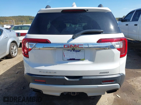 2020 GMC Acadia SLT with VIN 1GKKNULS2LZ130798, listed as a IAAI auction lot 37780986 with 51,878 mi miles and . Bid and sale history available at DreamBid. Image 16.