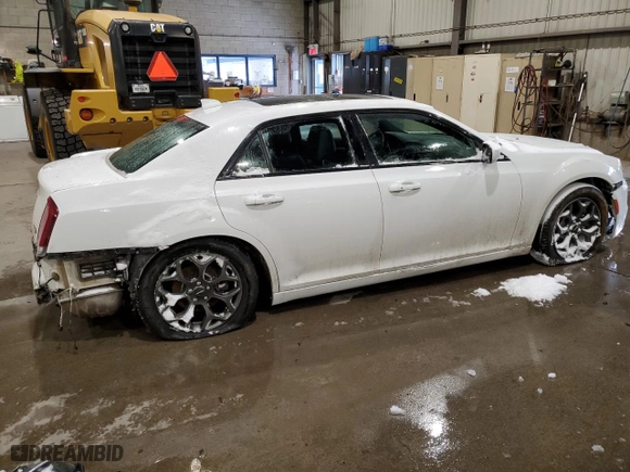 2018 Chrysler 300 with VIN 2C3CCAGG5JH171034, listed as a Copart auction lot 42757805 with 132,754 mi miles and Salvage Title. Bid and sale history available at carsss.com. Image 3.