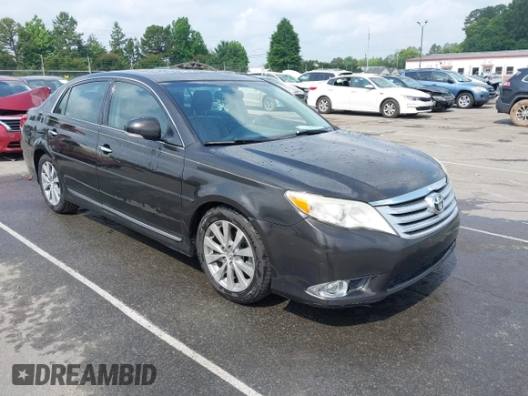 2012 Toyota Avalon with VIN 4T1BK3DB8CU458894, listed as a IAAI auction lot 42414799 with 163,212 mi miles and . Bid and sale history available at DreamBid. Image 1.