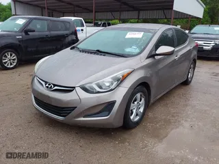 2015 Hyundai Elantra SE with VIN 5NPDH4AE9FH587774, listed as a IAAI auction lot 41960355 with 175,727 mi miles. Bid and sale history available at carsss.com. Image 2.