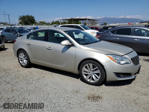 2015 Buick Regal Premium I with VIN 2G4GN5EX0F9173420, listed as a Copart auction lot 54937065 with 138,066 mi miles and Clean Title. Bid and sale history available at carsss.com. Image 4.