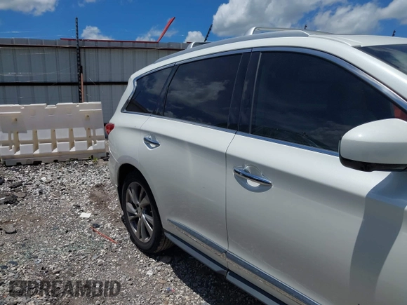 2015 Infiniti QX60 with VIN 5N1AL0MM7FC527660, listed as a IAAI auction lot 42478349 with 146,649 mi miles and . Bid and sale history available at DreamBid. Image 6.