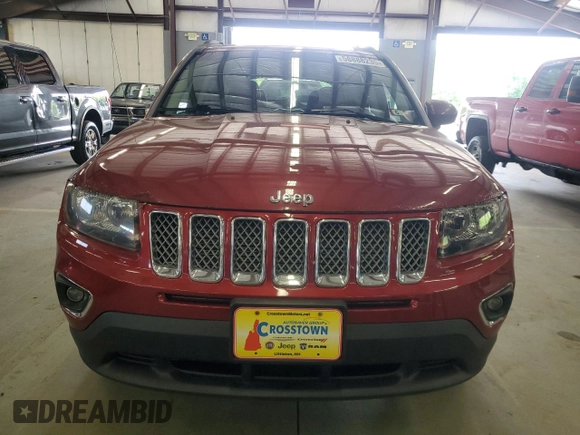 2017 Jeep Compass High Altitude with VIN 1C4NJDEB9HD111042, listed as a Copart auction lot 58888235 with 195,380 mi miles and Clean title. Bid and sale history available at DreamBid. Image 5.