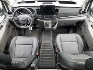 2023 Ford E-Transit Cargo with VIN 1FTBW9CK3PKA78425, listed as a Copart auction lot 56234154 with 6,961 mi miles and Salvage Title. Bid and sale history available at carsss.com. Image 8.