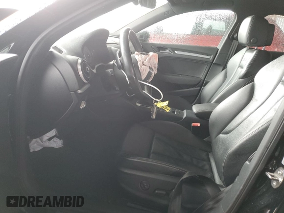 2015 Audi S3 2.0T Premium Plus with VIN WAUBFGFF8F1118826, listed as a Copart auction lot 44447205 with 63,577 mi miles and Salvage Title. Bid and sale history available at carsss.com. Image 7.