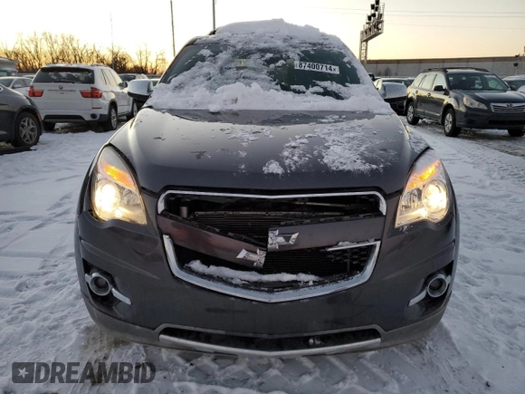 2014 Chevrolet Equinox LTZ with VIN 2GNFLHE34E6250687, listed as a Copart auction lot 87400714 with 136,491 mi miles and Salvage Title. Bid and sale history available at carsss.com. Image 5.