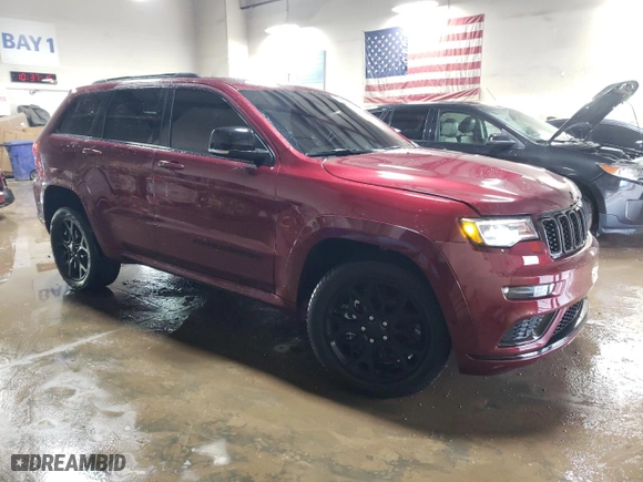 2021 Jeep Grand Cherokee Limited X with VIN 1C4RJFBT4MC767014, listed as a Copart auction lot 86616274 with 15,121 mi miles and Salvage Title. Bid and sale history available at carsss.com. Image 4.